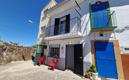 Exterior view of House or chalet for sale in Villar de Plasencia  with Balcony