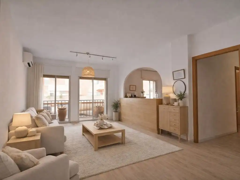Living room of Flat for sale in Fuengirola  with Terrace, Furnished and Oven
