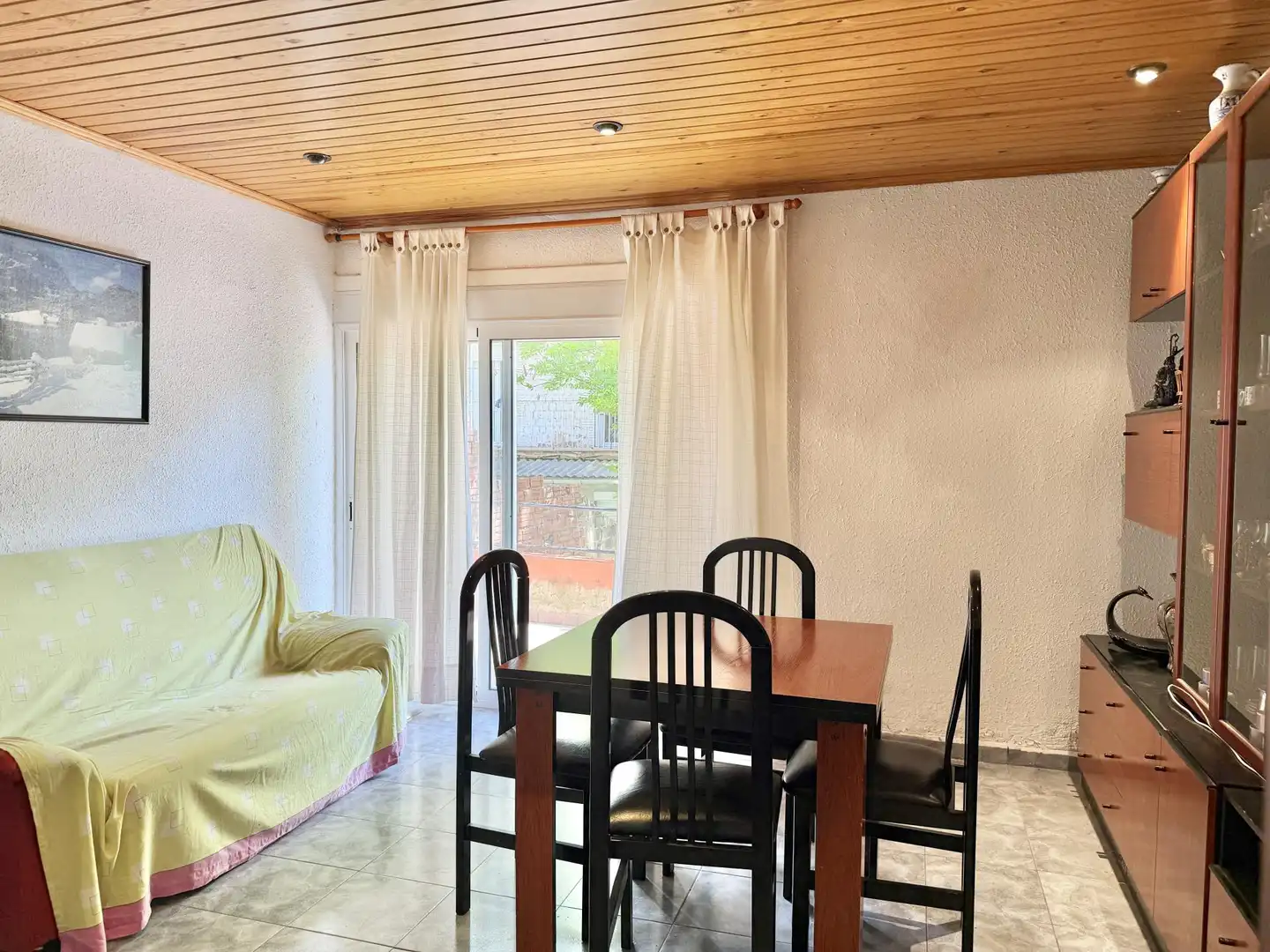 Esszimmer von Wohnung zum Verkauf in Guardiola de Berguedà mit Möbliert, Fernseher und Balkon