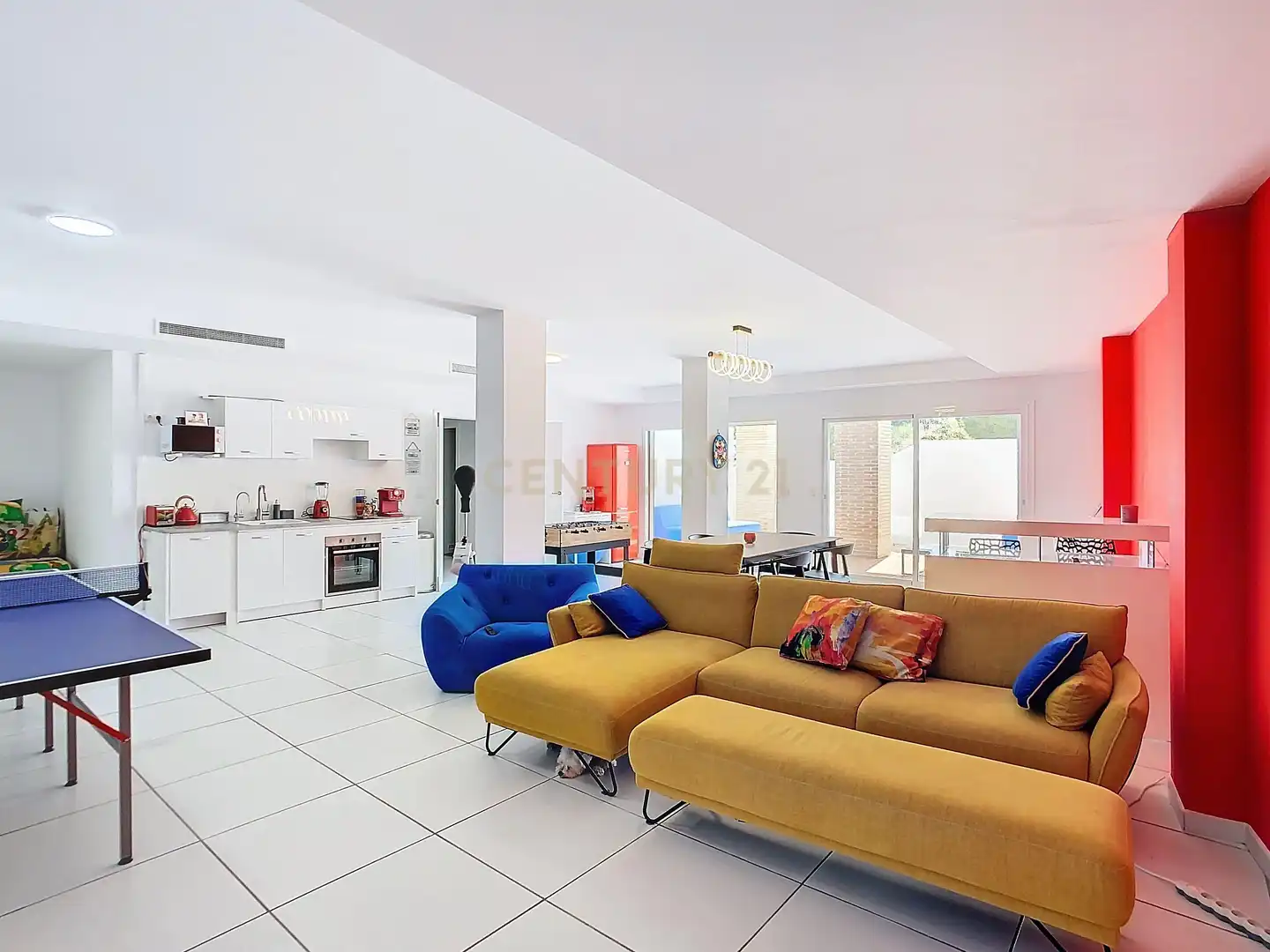 Wohnzimmer von Haus oder Chalet zum Verkauf in Benalmádena mit Klimaanlage, Balkon und Alarm