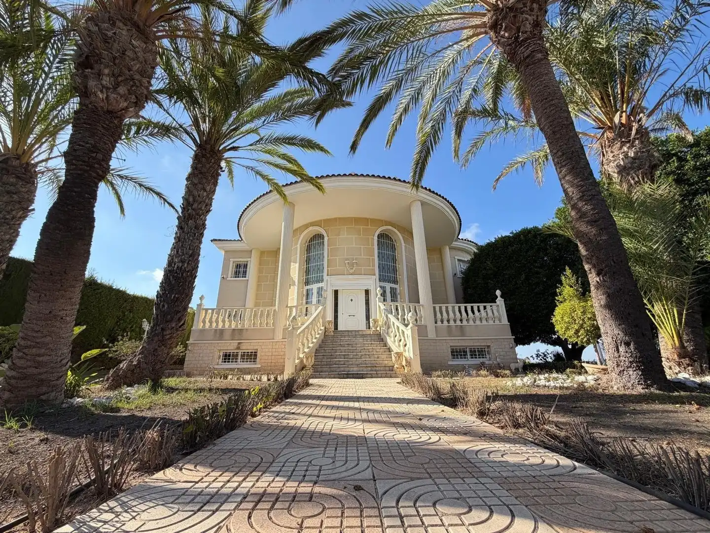 Vista exterior de Casa o xalet en venda en Rojales amb Calefacció, Jardí privat i Terrassa