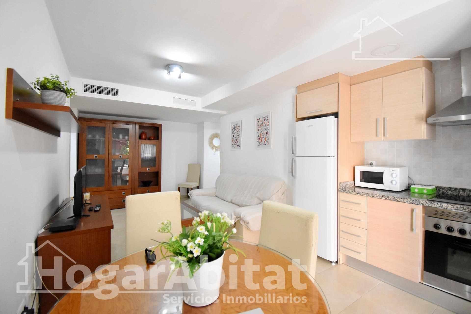 Living room of Flat for sale in Gandia  with Terrace and Balcony