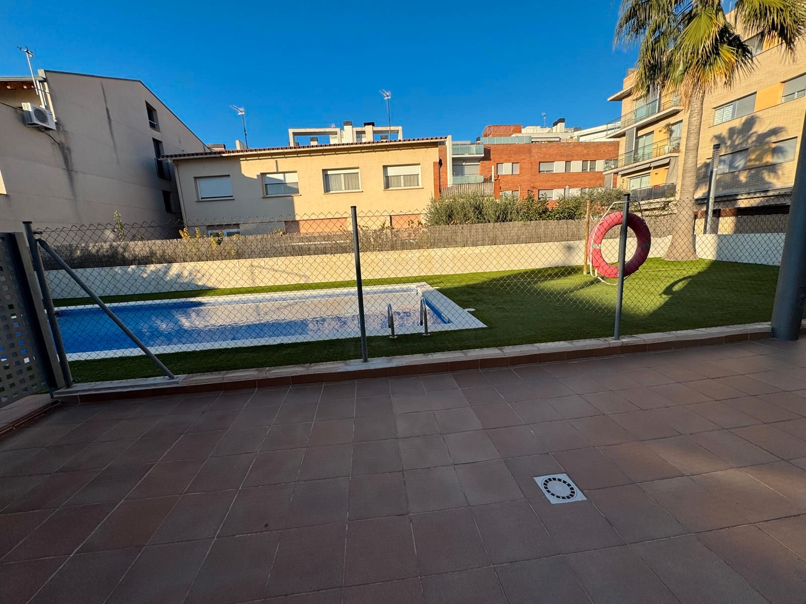 Piscina de Planta baixa de lloguer en La Garriga amb Aire condicionat, Calefacció i Parquet