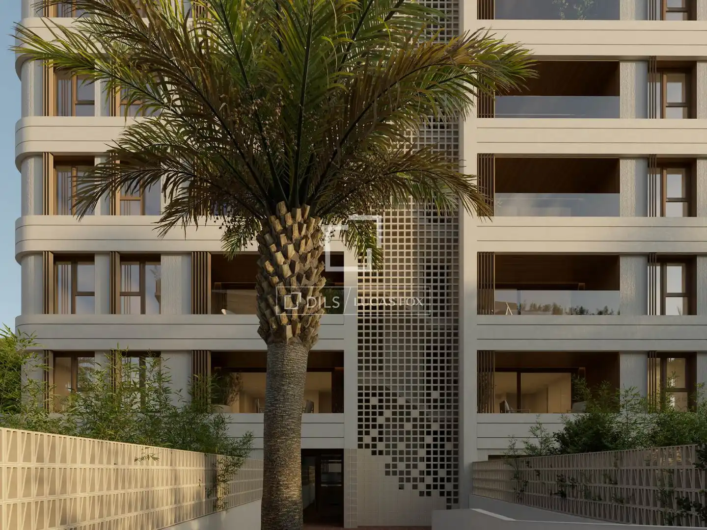 Exterior view of Flat for sale in Benicasim / Benicàssim  with Air Conditioner, Private garden and Terrace