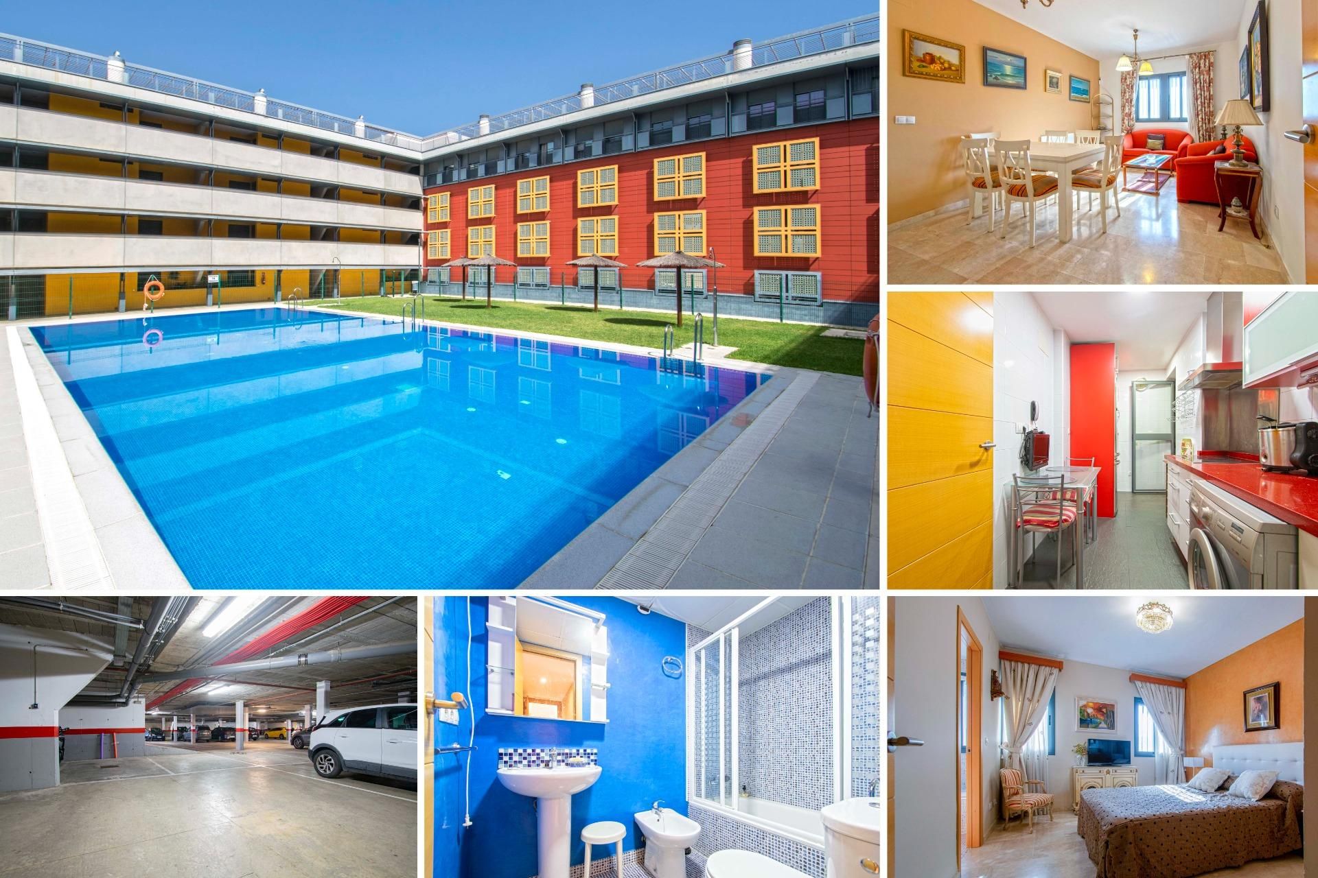 Exterior view of Flat for sale in Camas  with Air Conditioner, Heating and Storage room