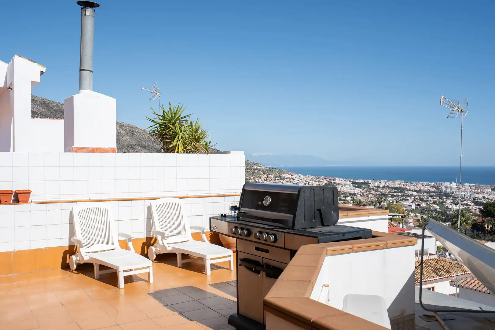 Terrassa de Casa adosada en venda en Benalmádena amb Terrassa i Balcó