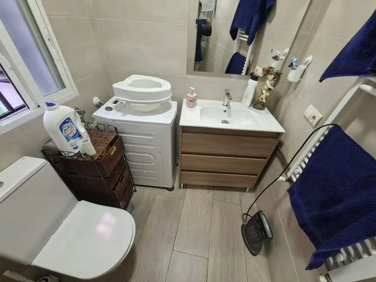 Baño de Casa o chalet en venta en Madrid con Calefacción y Amueblado