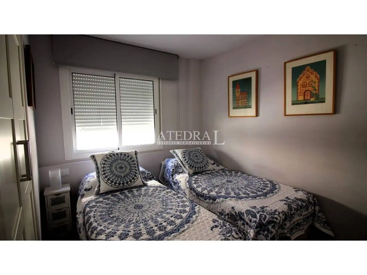 Schlafzimmer von Wohnung zum Verkauf in Sevilla mit Klimaanlage, Heizung und Parkett