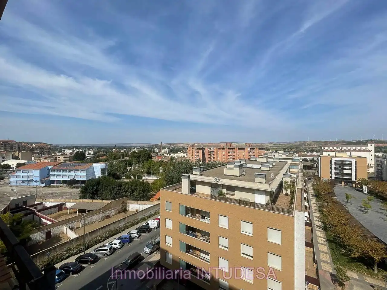 Vista exterior de Piso en venta en Tudela con Calefacción y Balcón