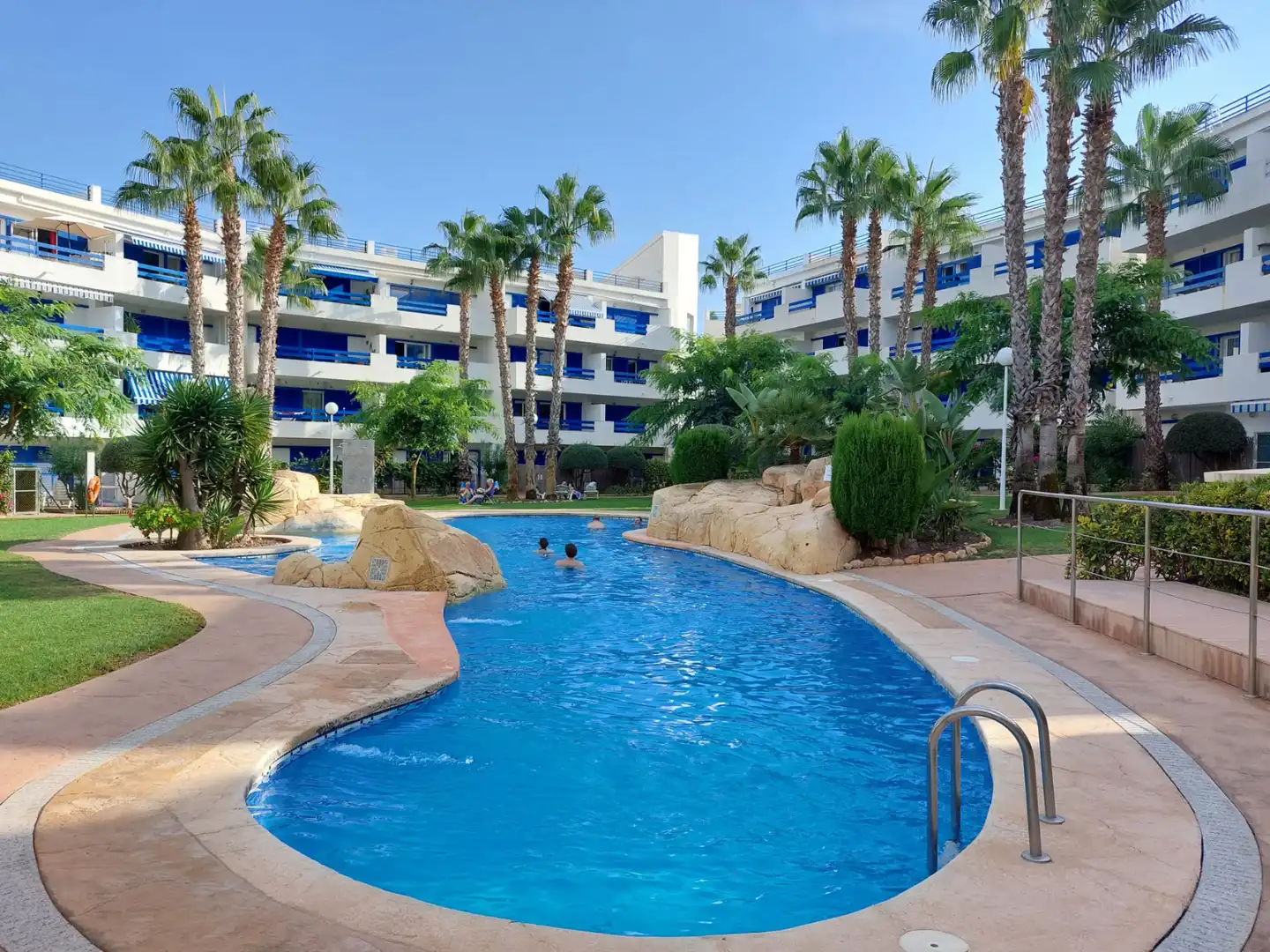 Swimming pool of Apartments for rent in Orihuela  with Air Conditioner, Terrace and Furnished