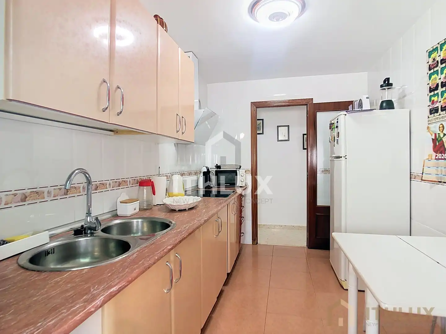 Kitchen of Flat for sale in Olivenza  with Air Conditioner and Balcony