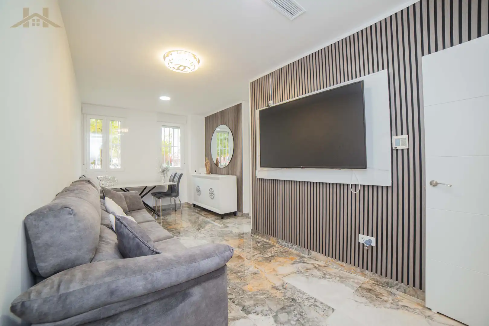 Sala de estar de Piso en venta en Fuenlabrada con Calefacción y Amueblado
