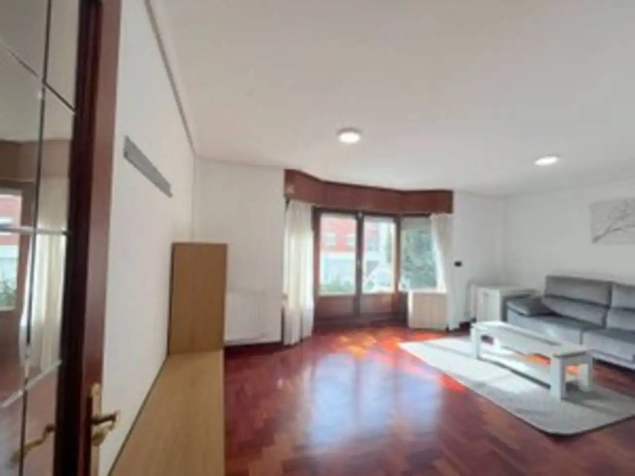 Wohnzimmer von Maisonette zum Verkauf in Leioa mit Heizung, Privatgarten und Parkett