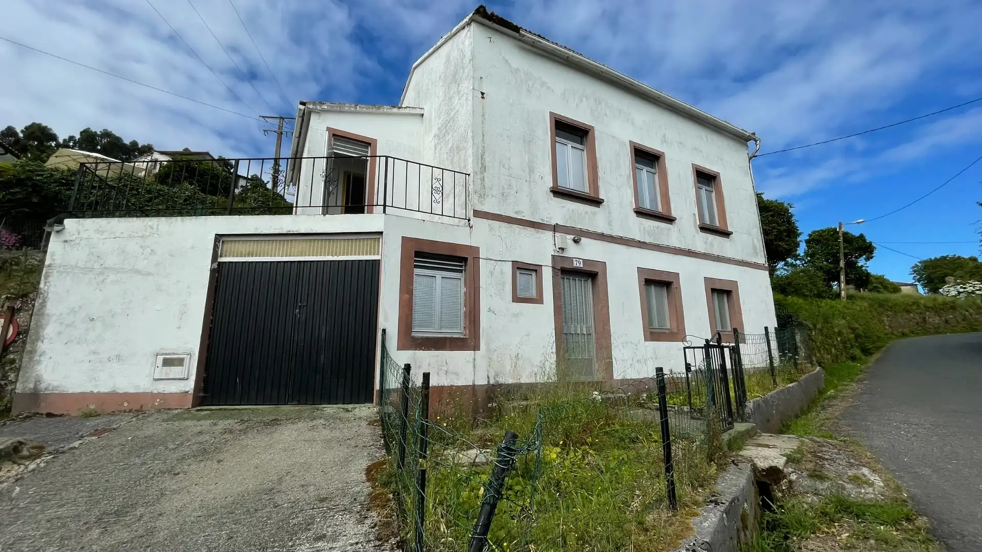 Exterior view of Houses for sale in Ferrol  with Private garden and Terrace