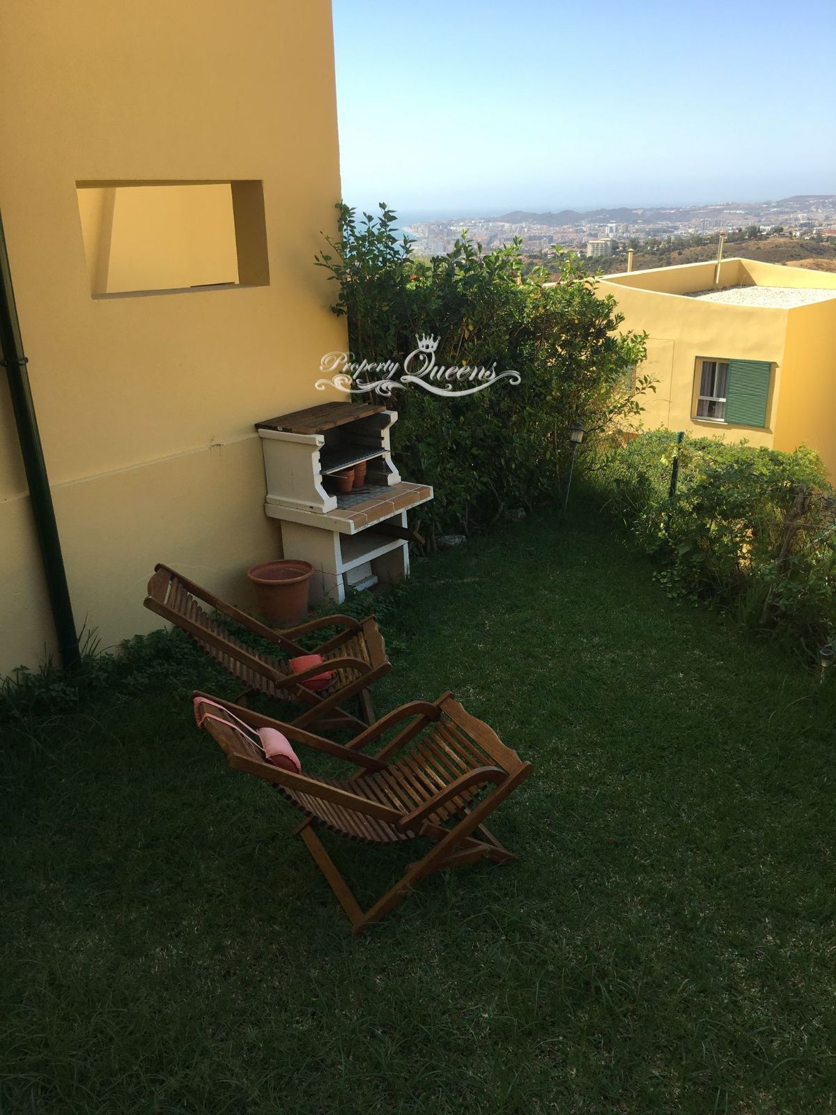 Garden of Single-family semi-detached for rent in Benalmádena  with Air Conditioner, Terrace and Swimming Pool