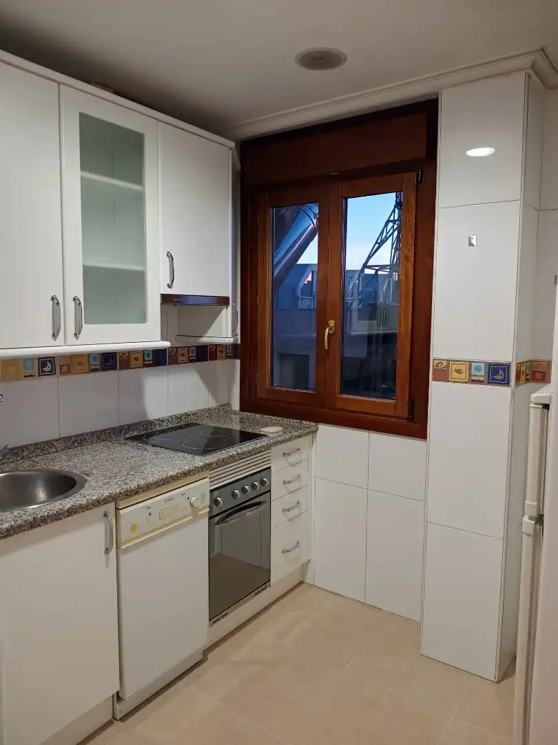 Cocina de Apartamento de alquiler en Palencia con Amueblado