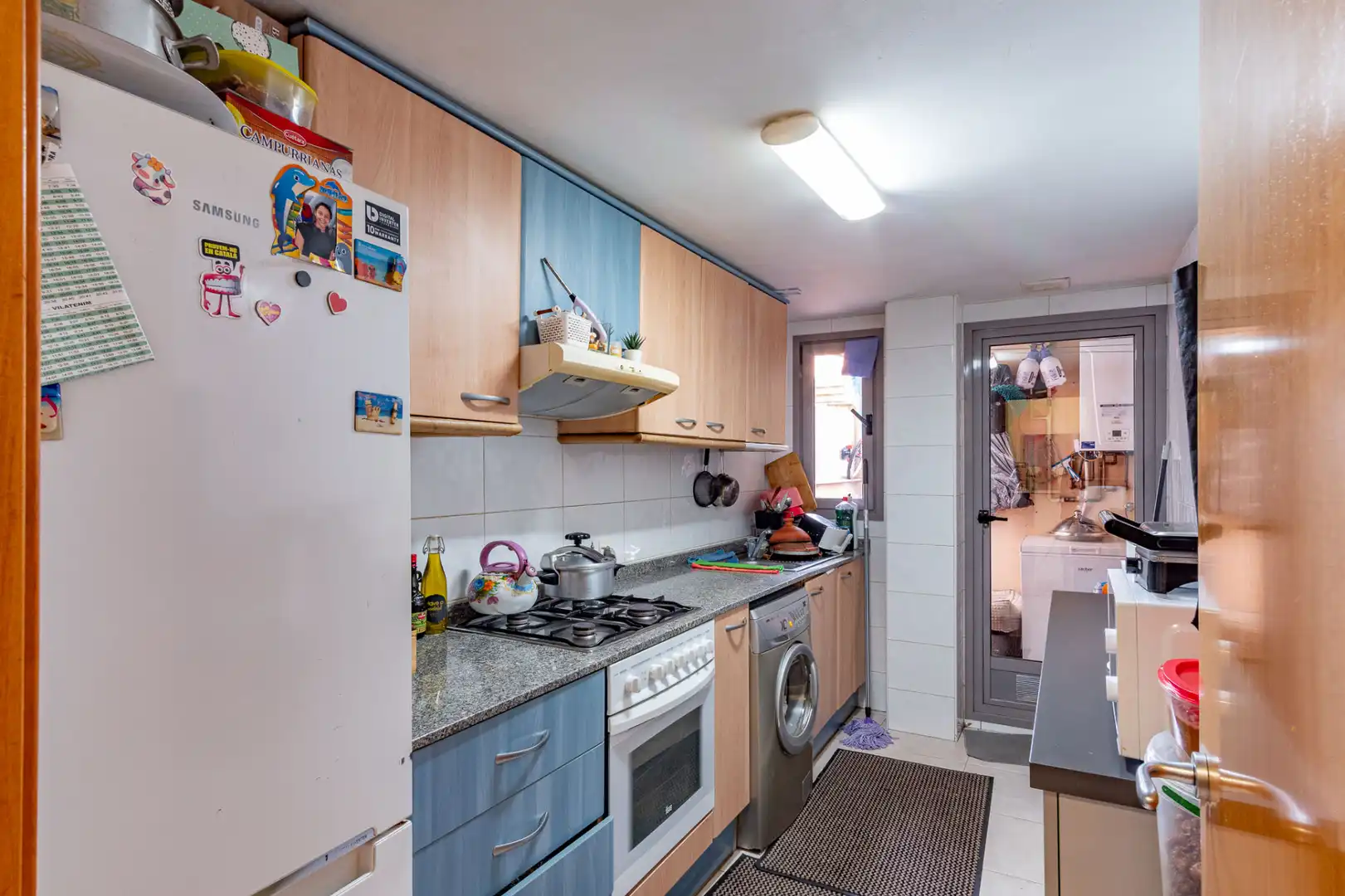 Kitchen of Flat for sale in Figueres  with Heating and Terrace
