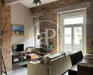 Sala d'estar de Pis de lloguer en  Valencia Capital amb Aire condicionat, Calefacció i Moblat