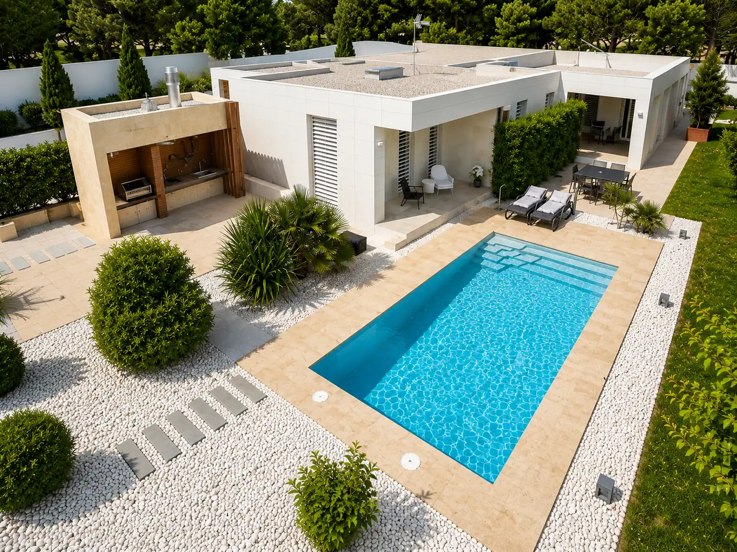 Piscina de Casa o xalet en venda en Boadilla del Monte amb Calefacció, Jardí privat i Terrassa