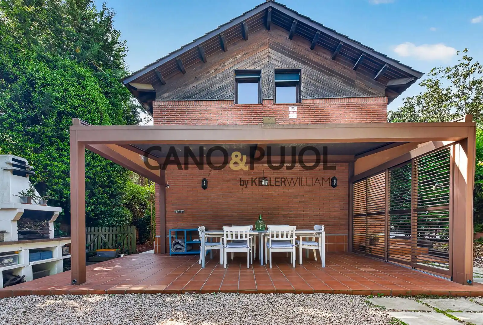 Terrassa de Casa o xalet en venda en Sant Cugat del Vallès amb Aire condicionat, Calefacció i Terrassa