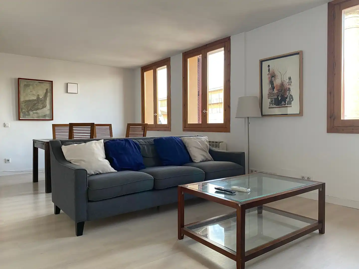 Sala d'estar de Apartament de lloguer en  Palma de Mallorca