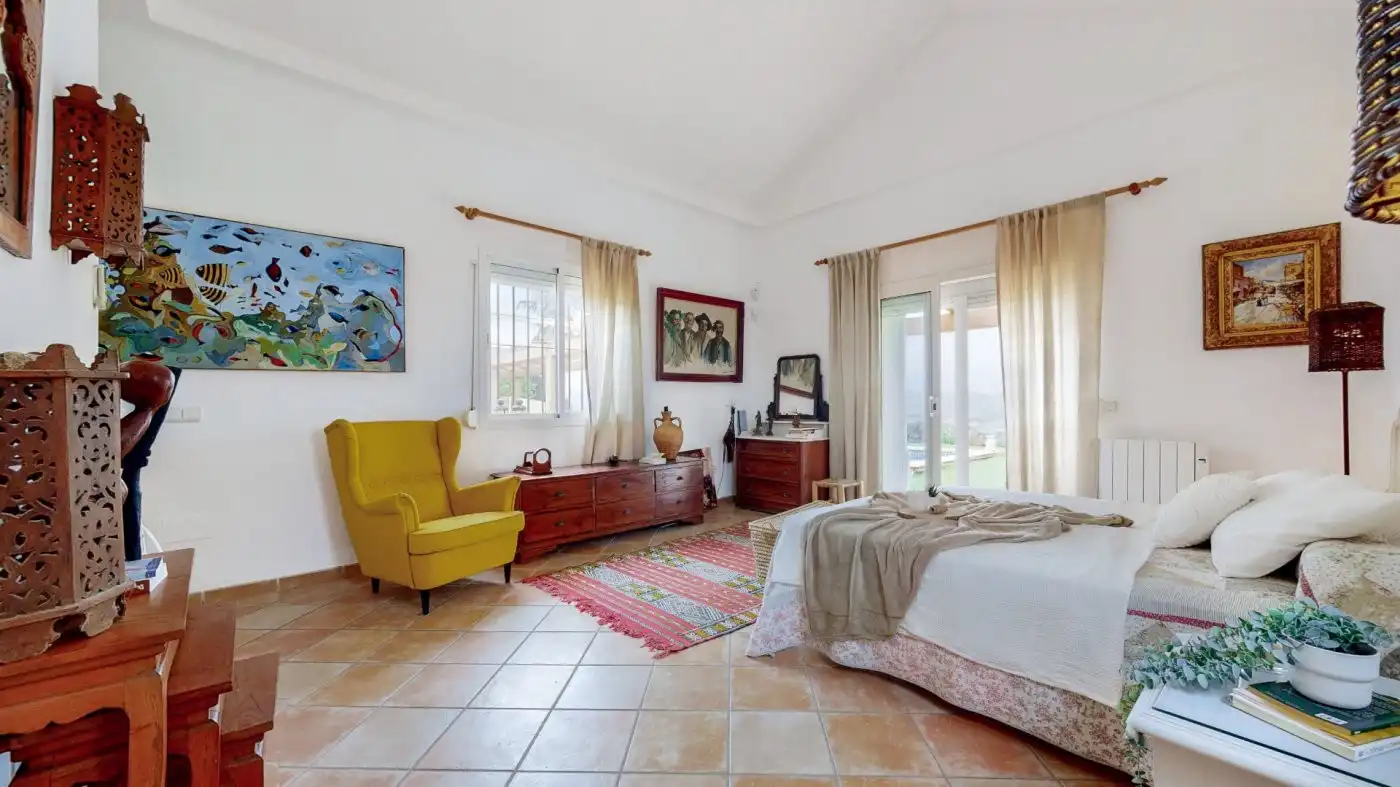Habitación de Casa o chalet en venta en San Martín del Tesorillo con Terraza, Piscina y Sauna