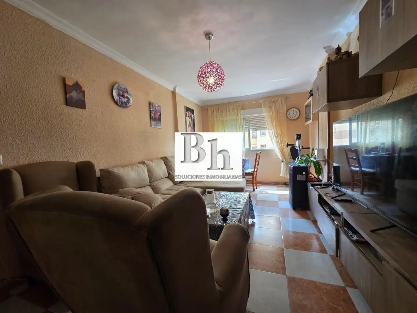 Wohnzimmer von Wohnung zum Verkauf in Málaga mit Privatgarten