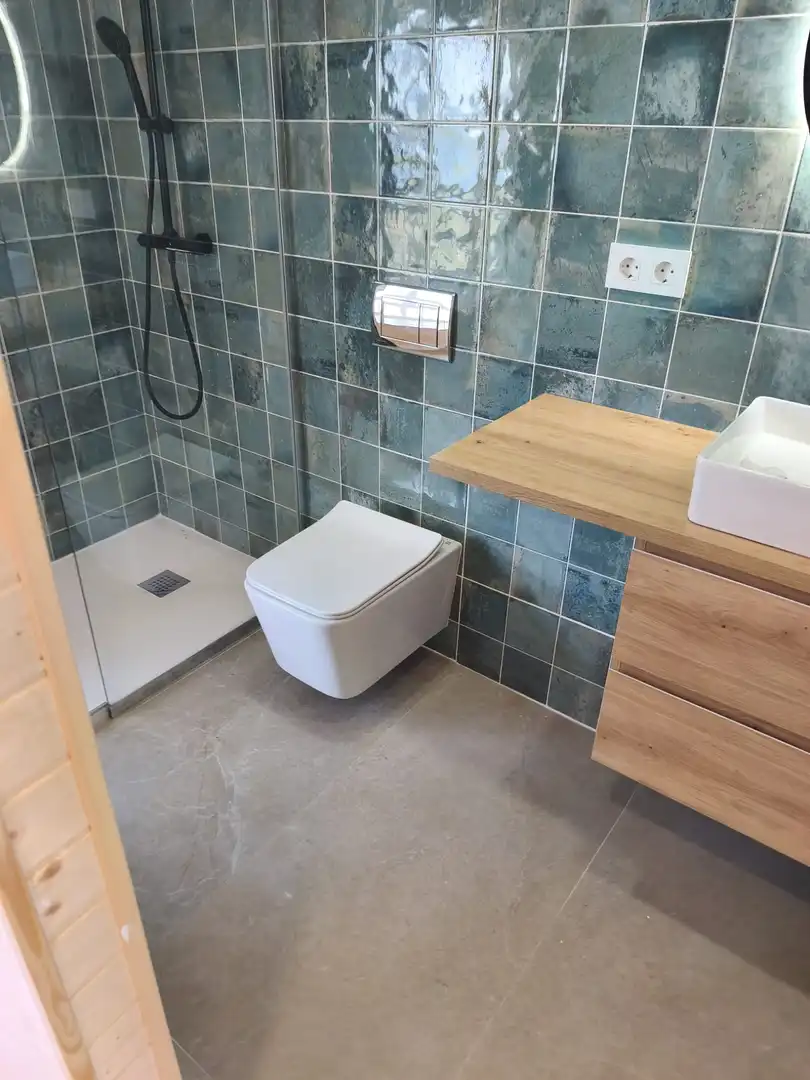 Bathroom of Houses for sale in Gozón  with Heating, Private garden and Terrace