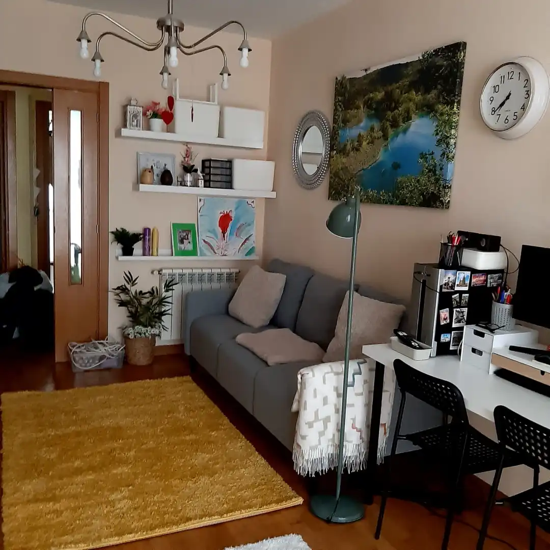 Living room of Flat for sale in Colindres  with Heating, Terrace and Furnished