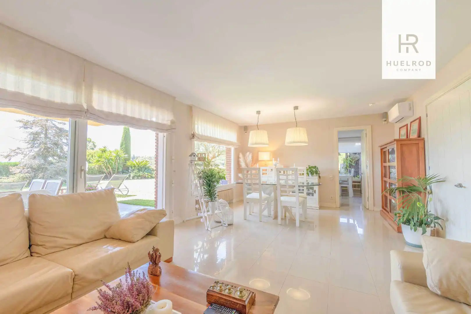 Wohnzimmer von Haus oder Chalet zum Verkauf in Sant Vicenç de Montalt mit Klimaanlage, Heizung und Privatgarten