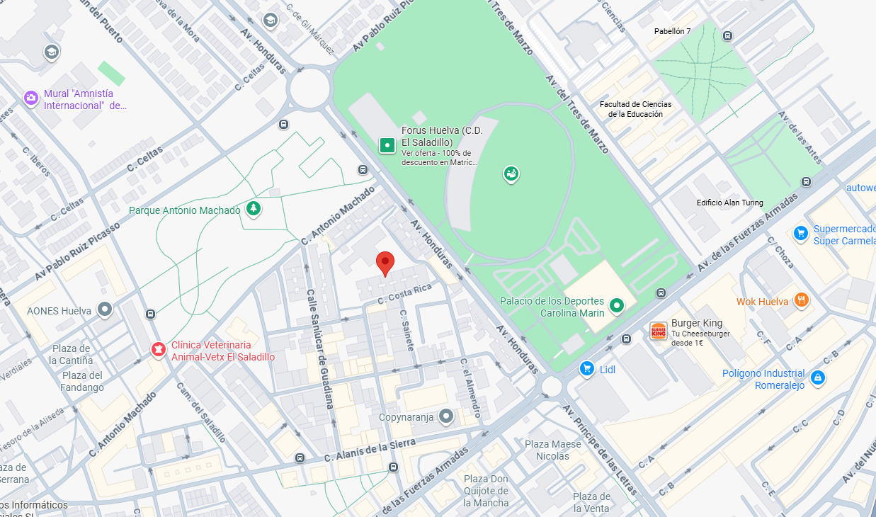 Exterior view of Flat for sale in  Huelva Capital