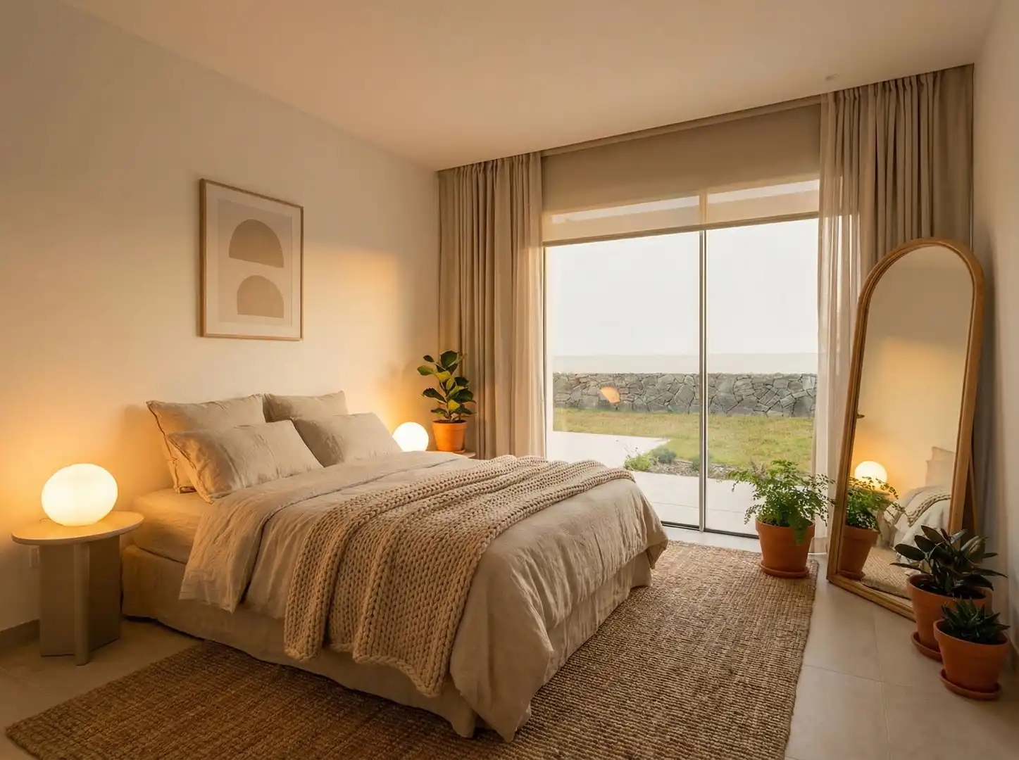 Habitación de Casa o chalet de alquiler en Guía de Isora con Aire acondicionado, Jardín privado y Terraza