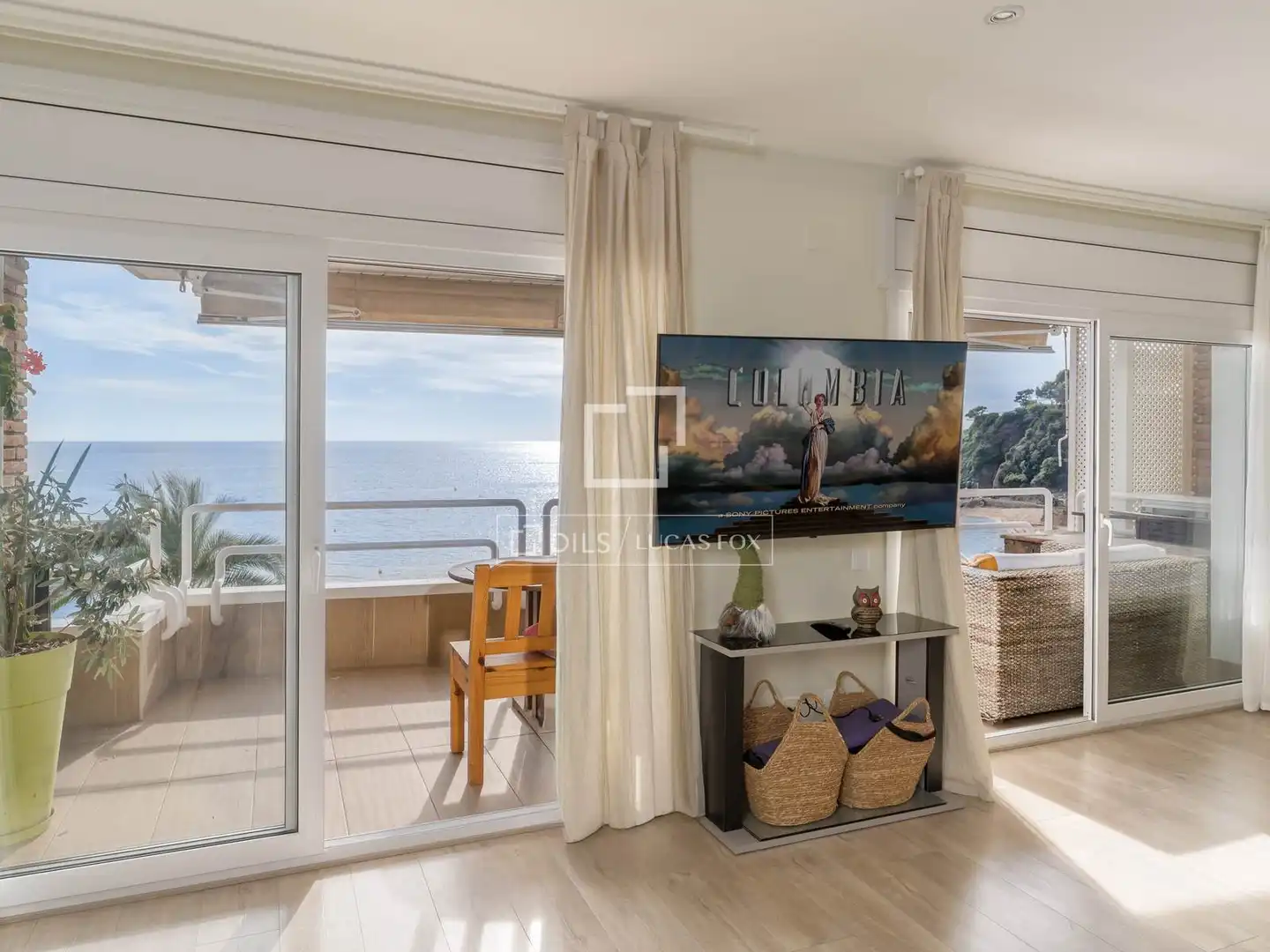 Sala de estar de Piso en venta en Lloret de Mar con Terraza y Trastero