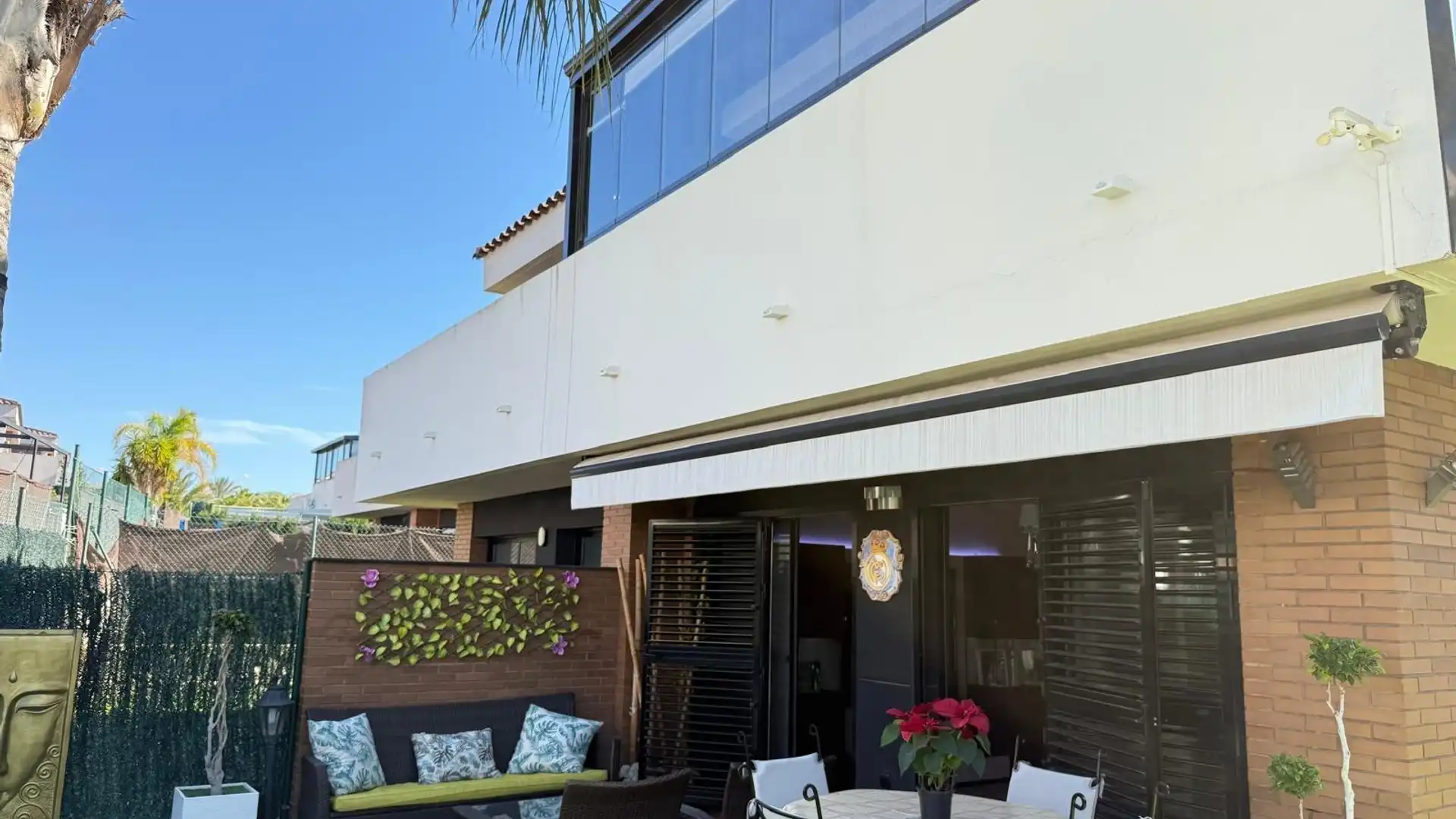 Terraza de Casa adosada en venta en Molina de Segura con Aire acondicionado, Jardín privado y Piscina comunitaria