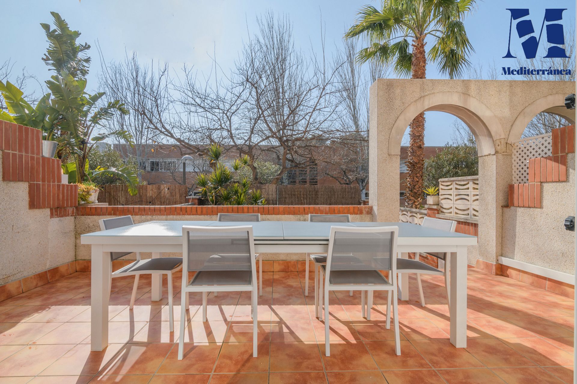 Terrassa de Casa adosada en venda en Castelldefels amb Aire condicionat, Calefacció i Jardí privat