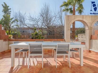 Terrace of Single-family semi-detached for sale in Castelldefels  with Air Conditioner, Heating and Private garden