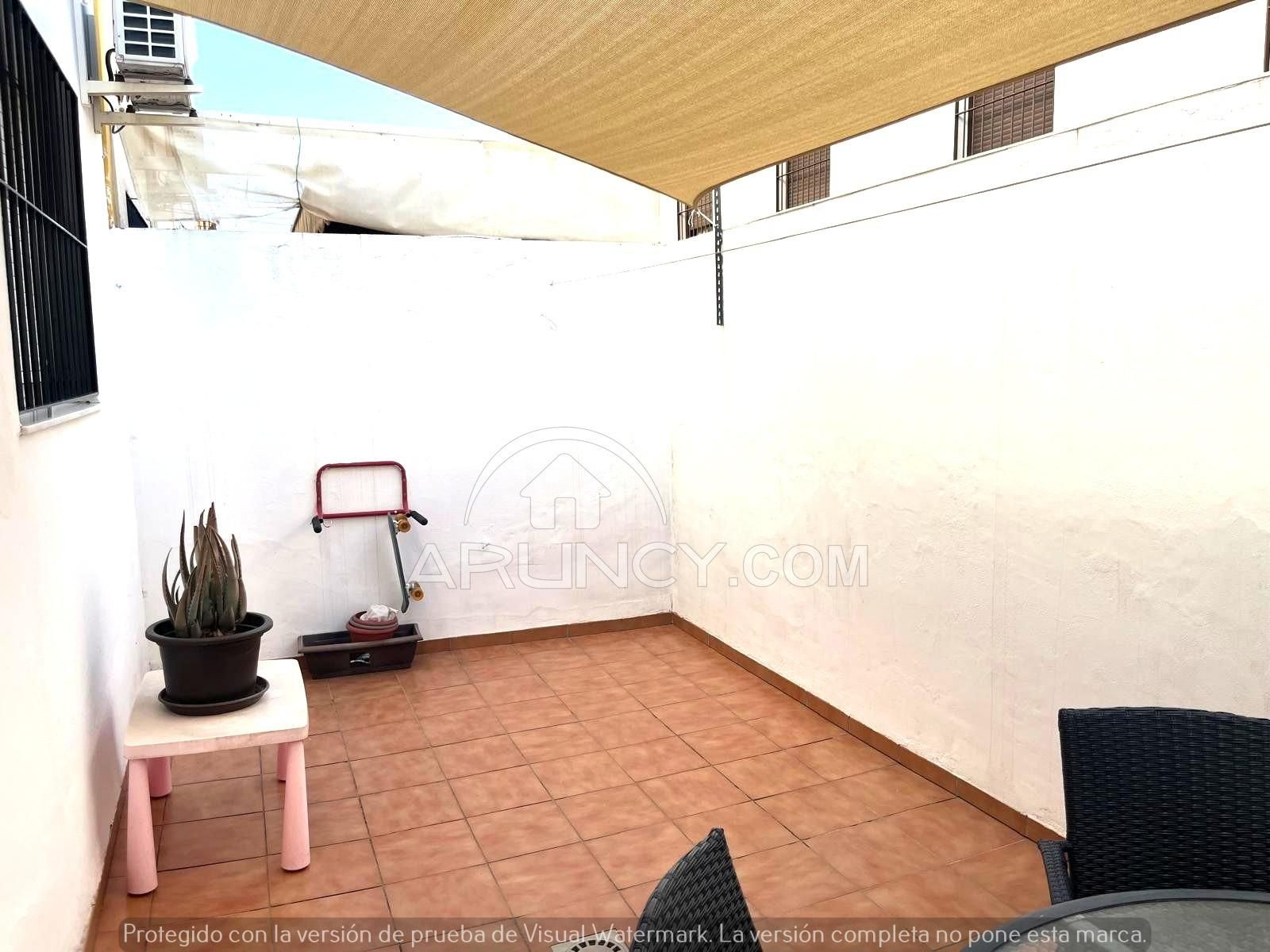 Terrassa de Casa adosada en venda en  Sevilla Capital amb Jardí privat, Terrassa i Balcó