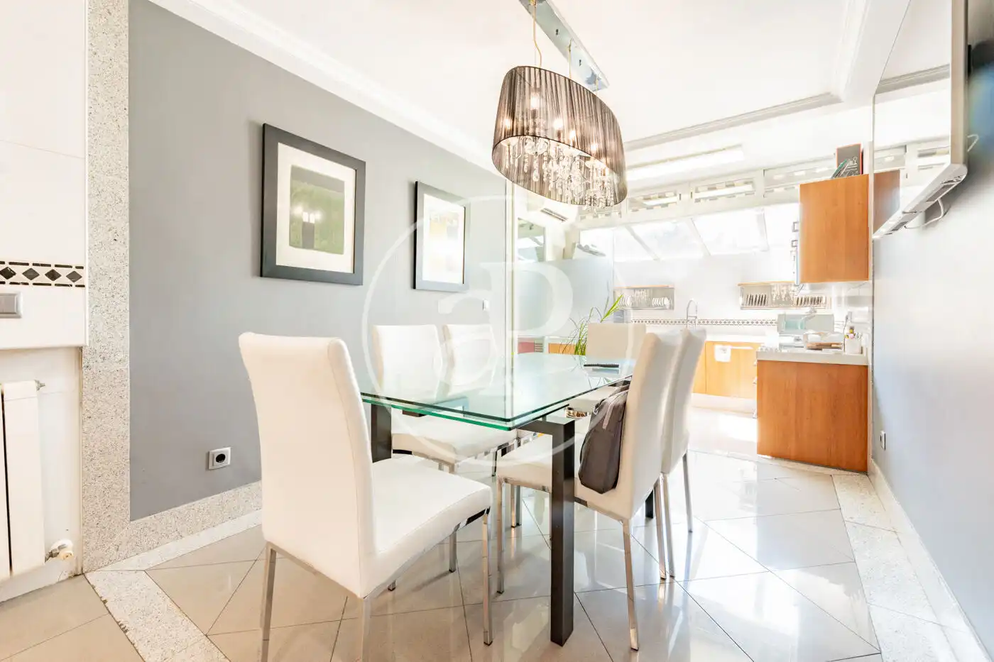 Dining room of Detached homes for sale in La Moraleja  with Air Conditioner, Heating and Private garden