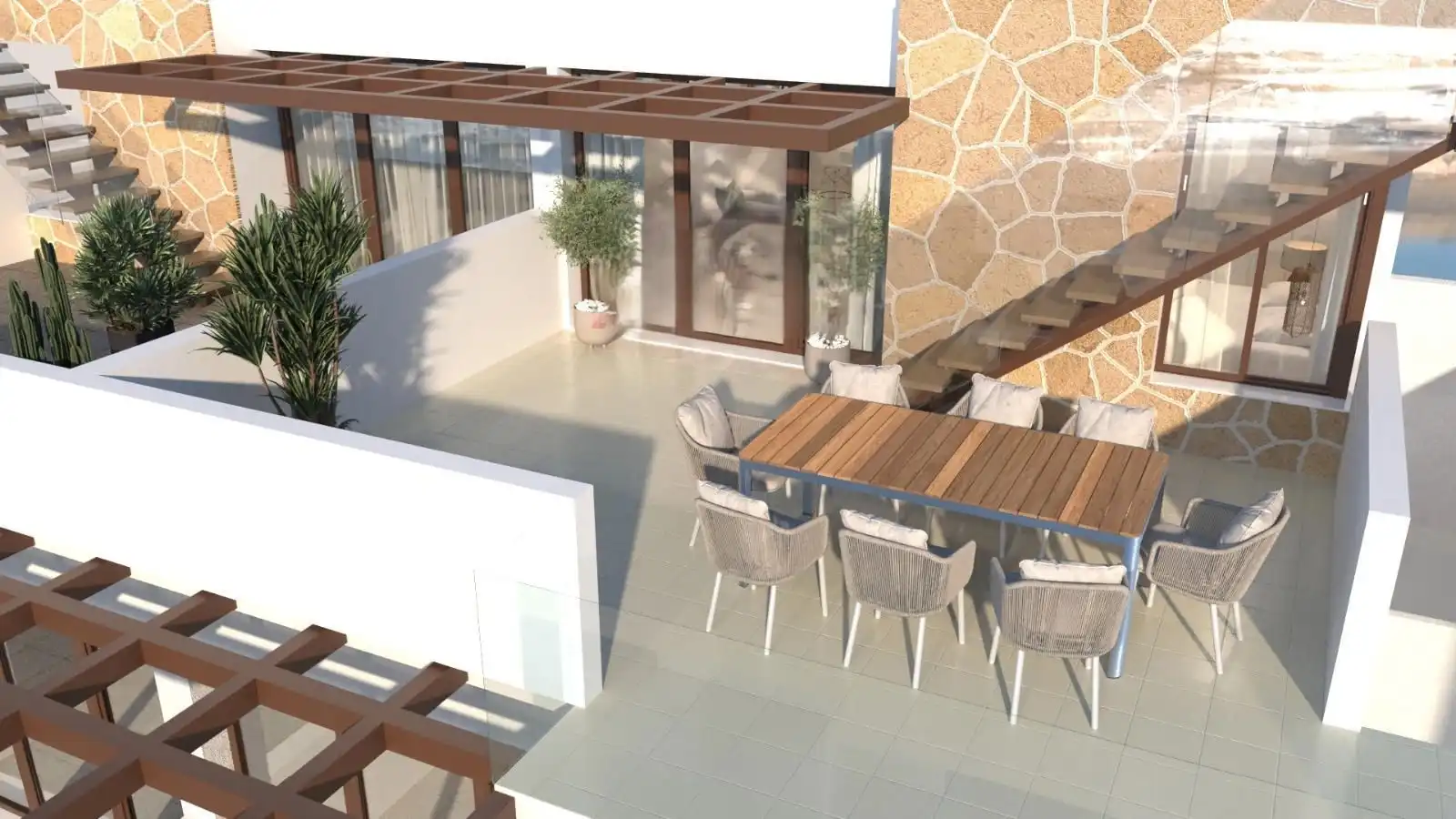 Rez-de-chaussée avec piscine à vendre à Las Salinas, imagen 9