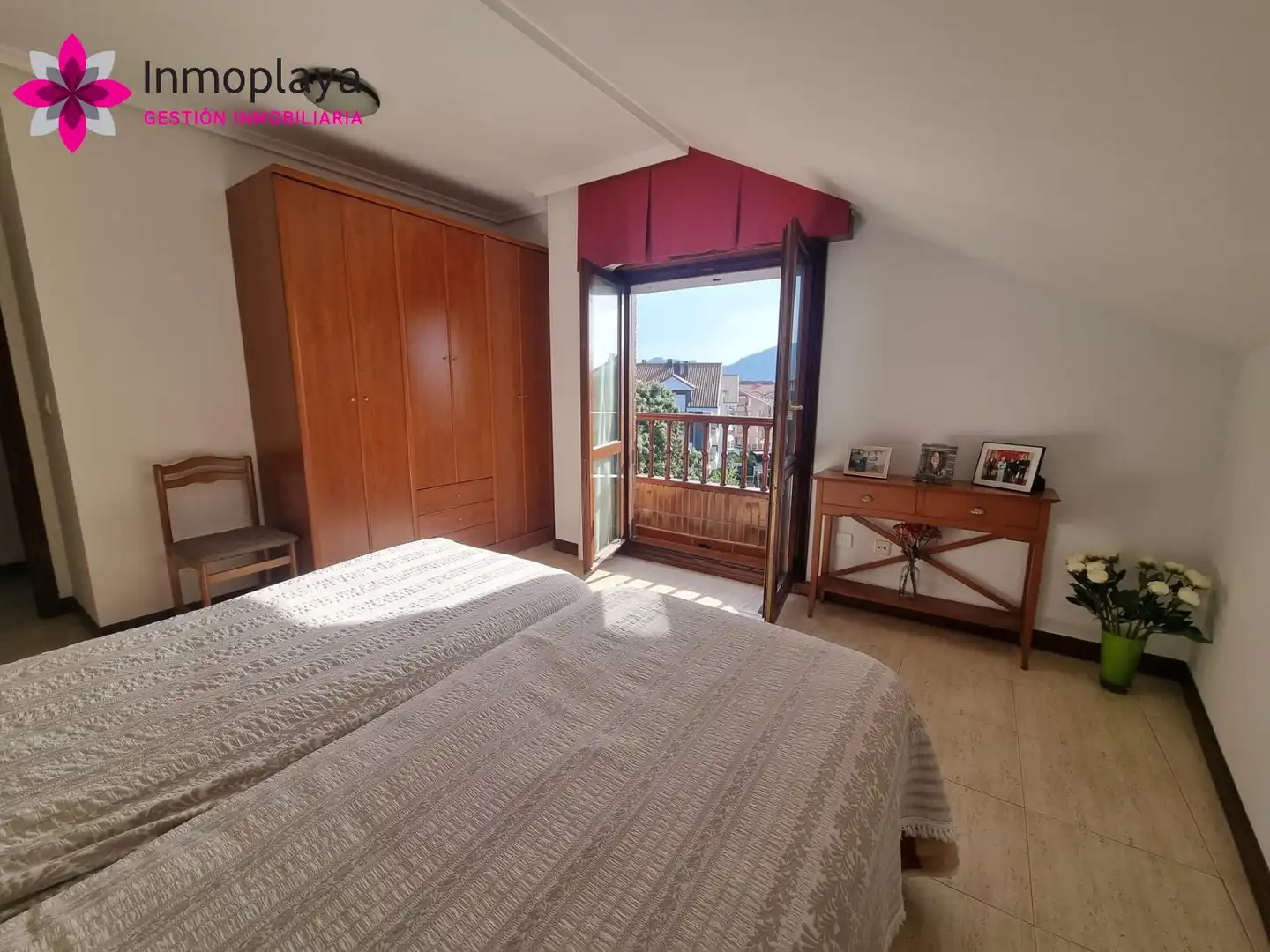 Bedroom of Flat for sale in Noja  with Heating, Terrace and Furnished