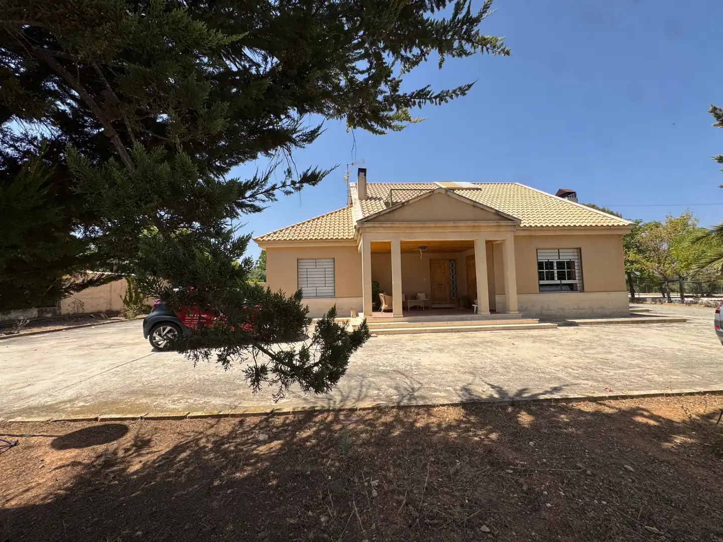 Vista exterior de Casa o chalet en venta en Caravaca de la Cruz con Aire acondicionado, Calefacción y Jardín privado