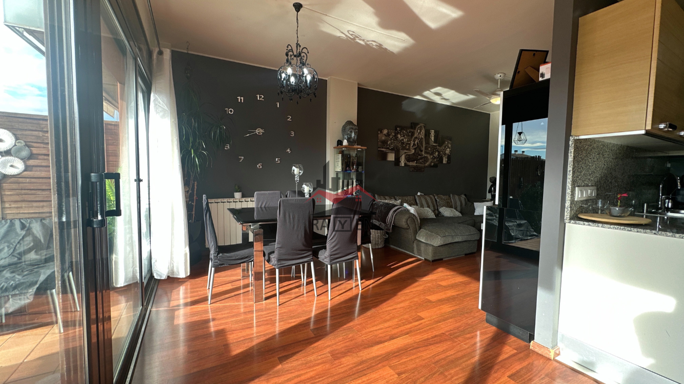 Living room of Flat for sale in Navata  with Heating