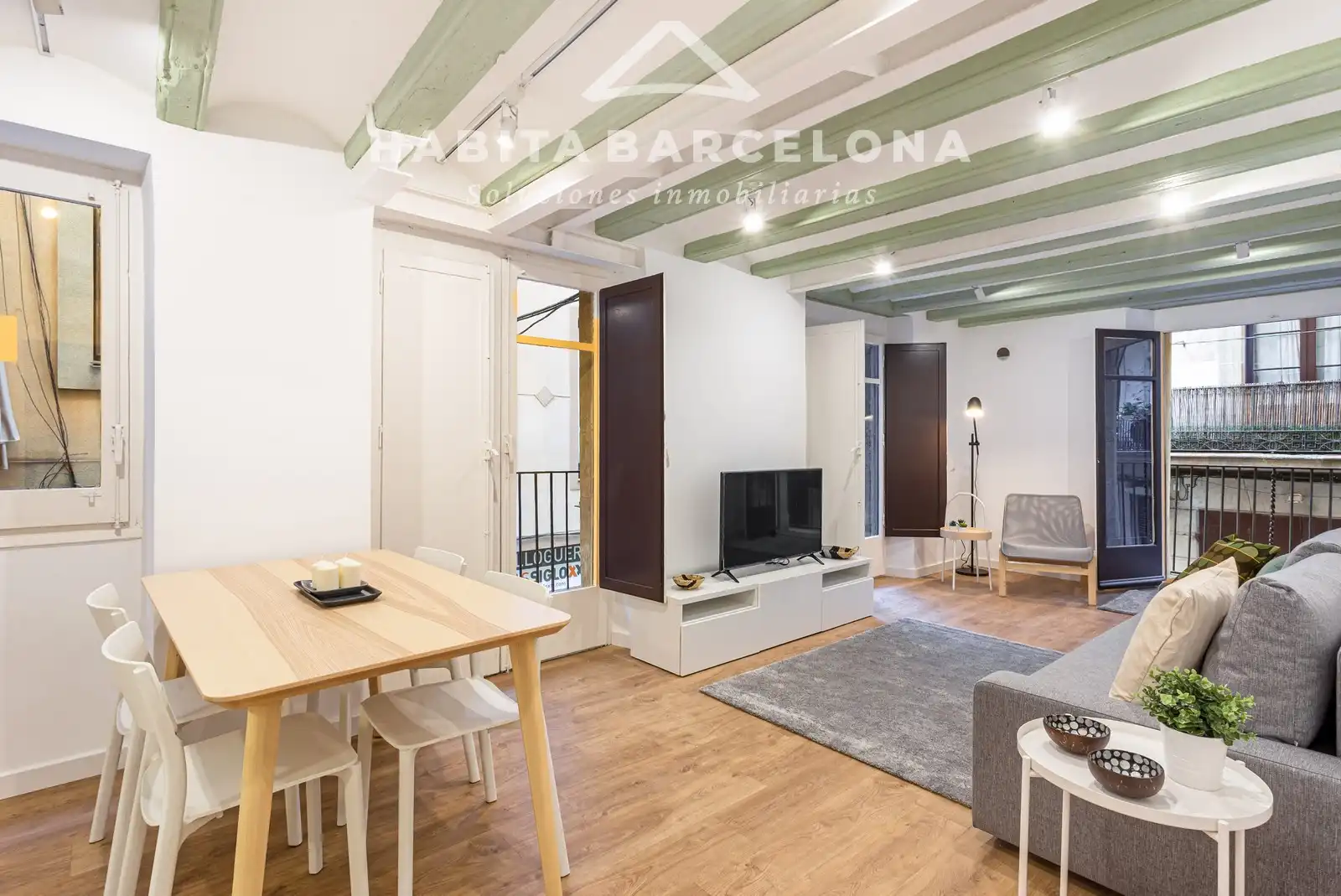 Sala de estar de Piso de alquiler en Ciutat Vella