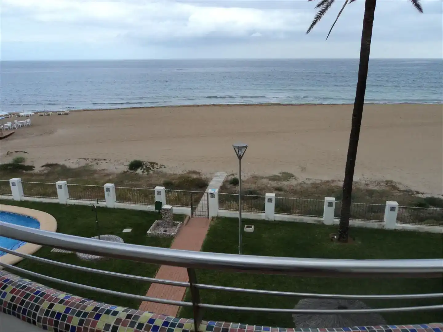 Terrasse von Wohnungen zur Miete in Dénia mit Klimaanlage, Schwimmbad und Balkon