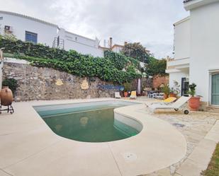 Exterior view of House or chalet for sale in Málaga Capital  with Air Conditioner, Heating and Private garden