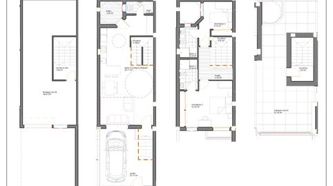 FANTASTICAS VIVIENDAS ADOSADAS DE OBRA NUEVA EN CATRALnbspÂDescubre estas increÃbles casas adosadas en construcciÃn en Catral! Con, imatge 2