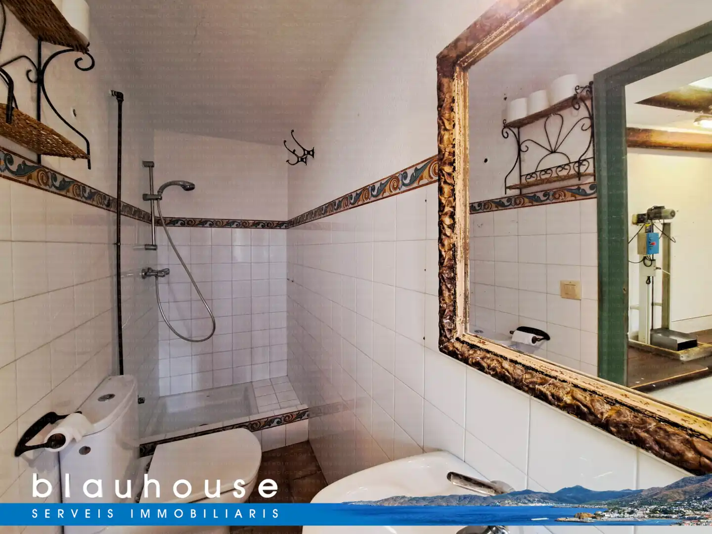 Baño de Casa o chalet en venta en La Selva de Mar con Aire acondicionado, Calefacción y Terraza