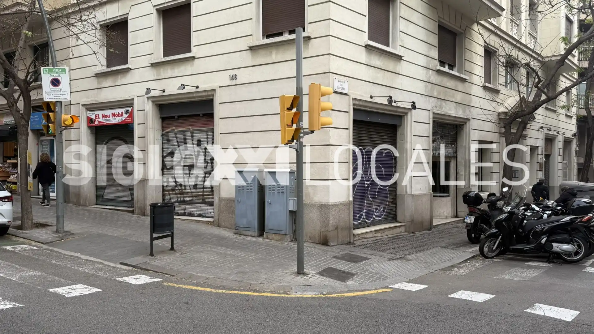 Vista exterior de Local de lloguer en Barcelona