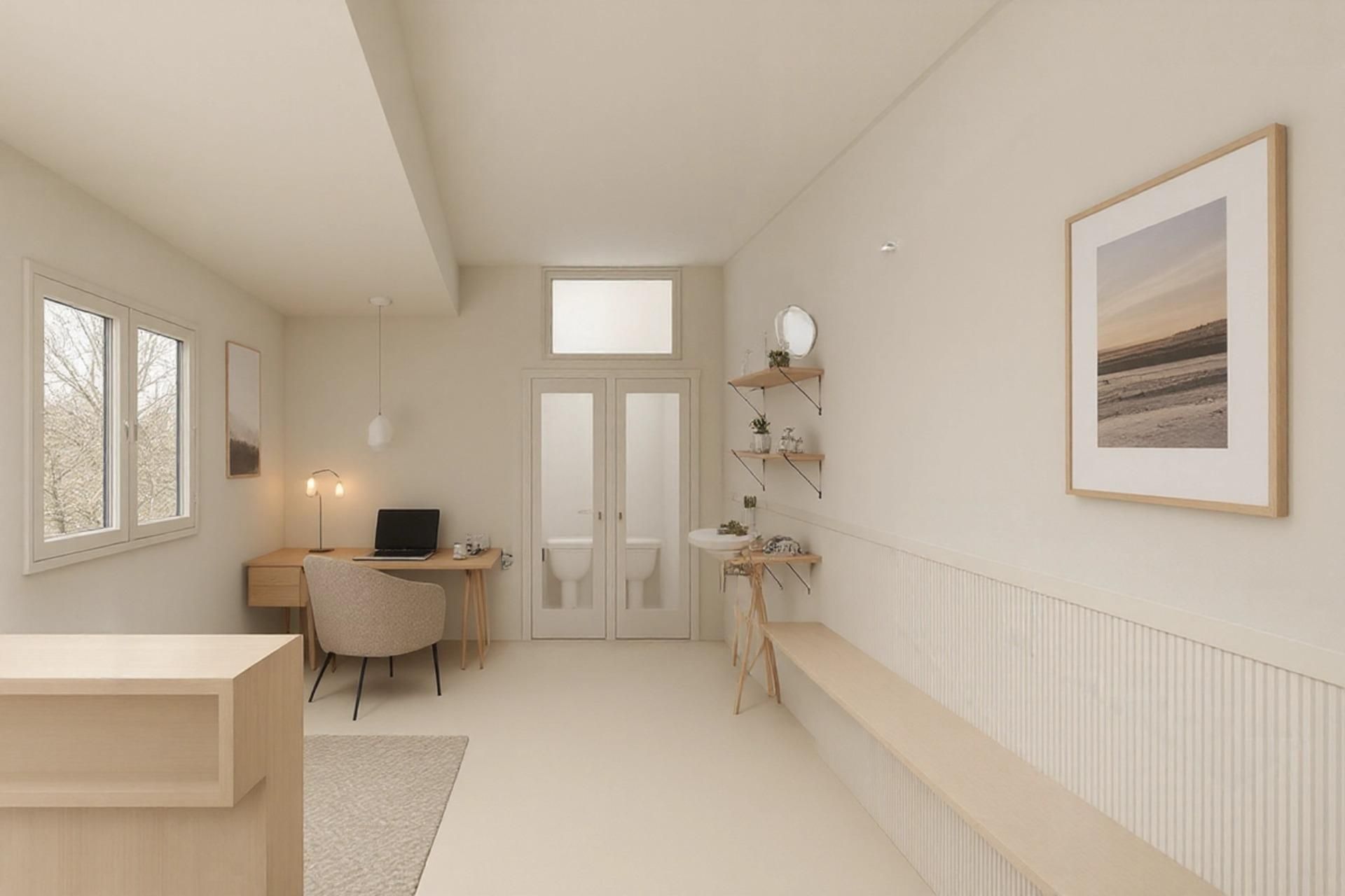 Bedroom of Flat for sale in Gijón 