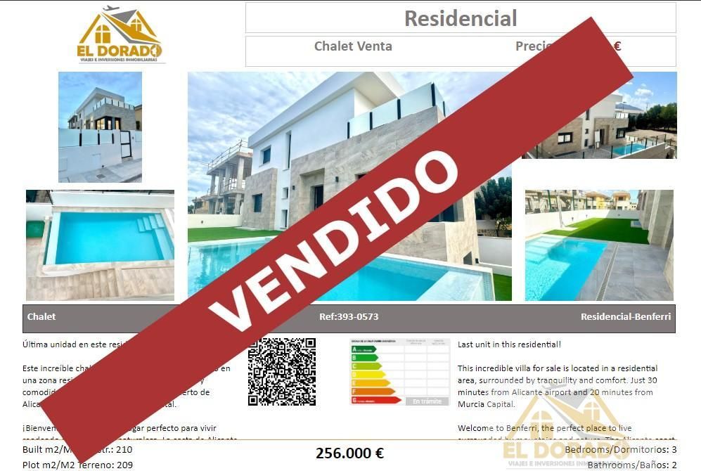 House or chalet for sale in Benferri  with Air Conditioner, Heating and Terrace